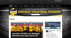 Desktop Screenshot of chicagovolleyballacademy.com